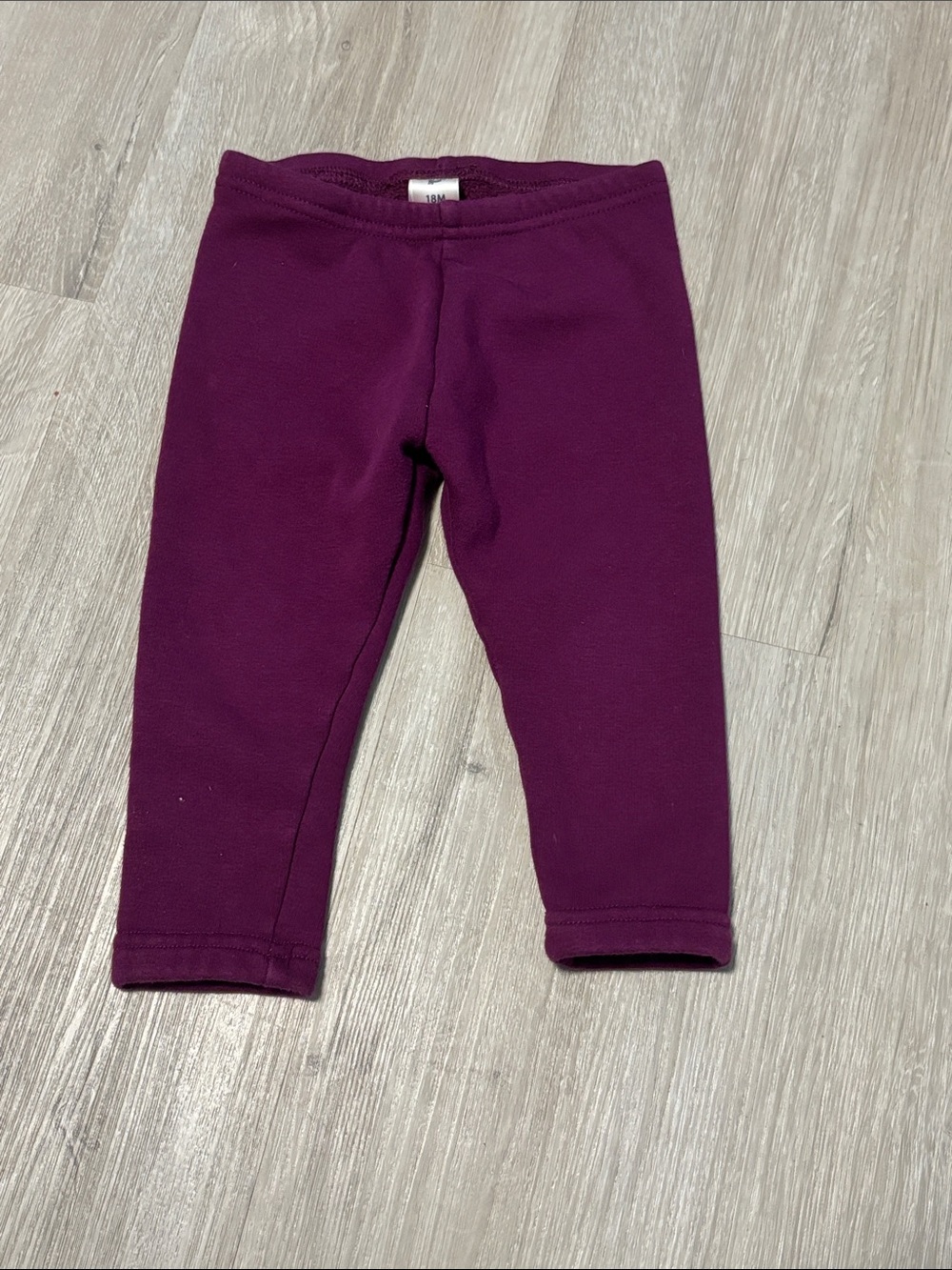OshKosh B'gosh Girls‎ Deep Plum Stretch Leggings